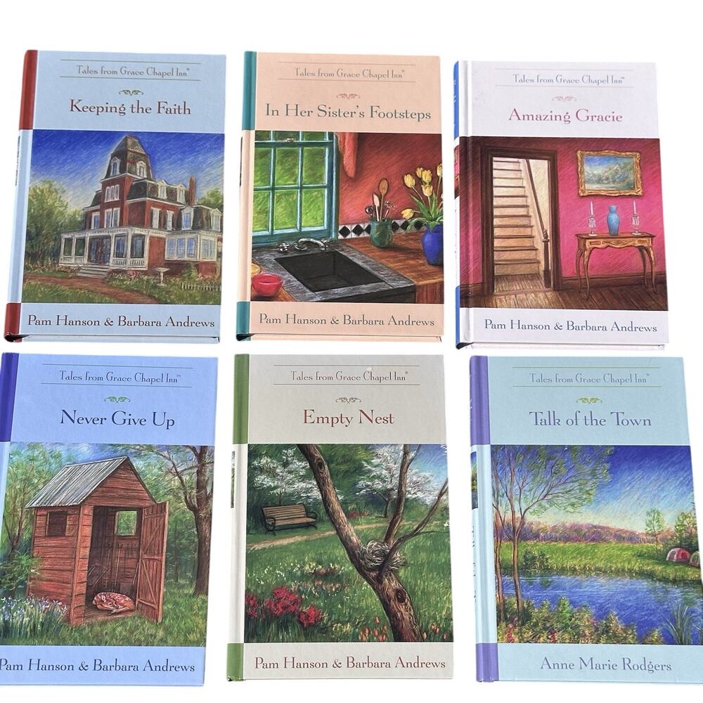Guideposts Tales From Grace Chapel Inn by Pam Hanson & Barbara Andrews 6 Books